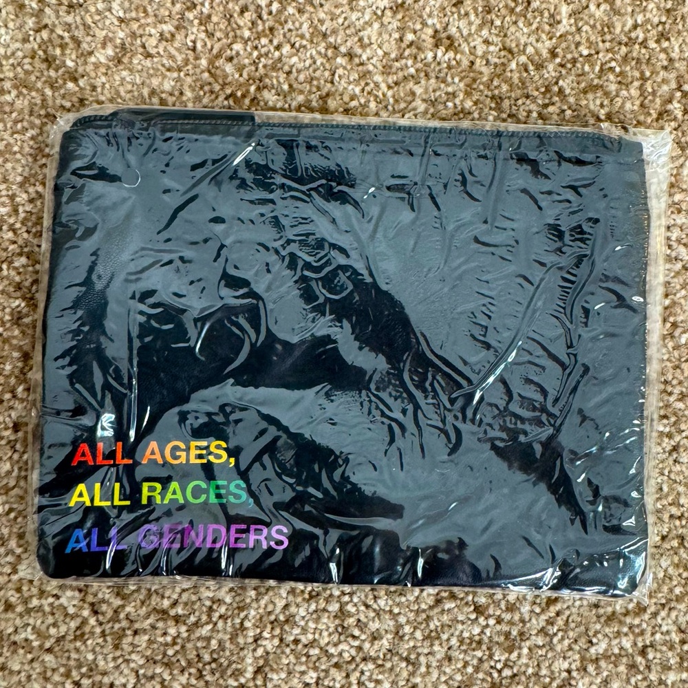 NWT MAC Cosmetics LGBTQ Rainbow Lipstick Bag PRIDE